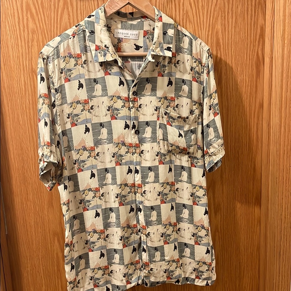 Jacques Coco Geisha Button Down Shirt
